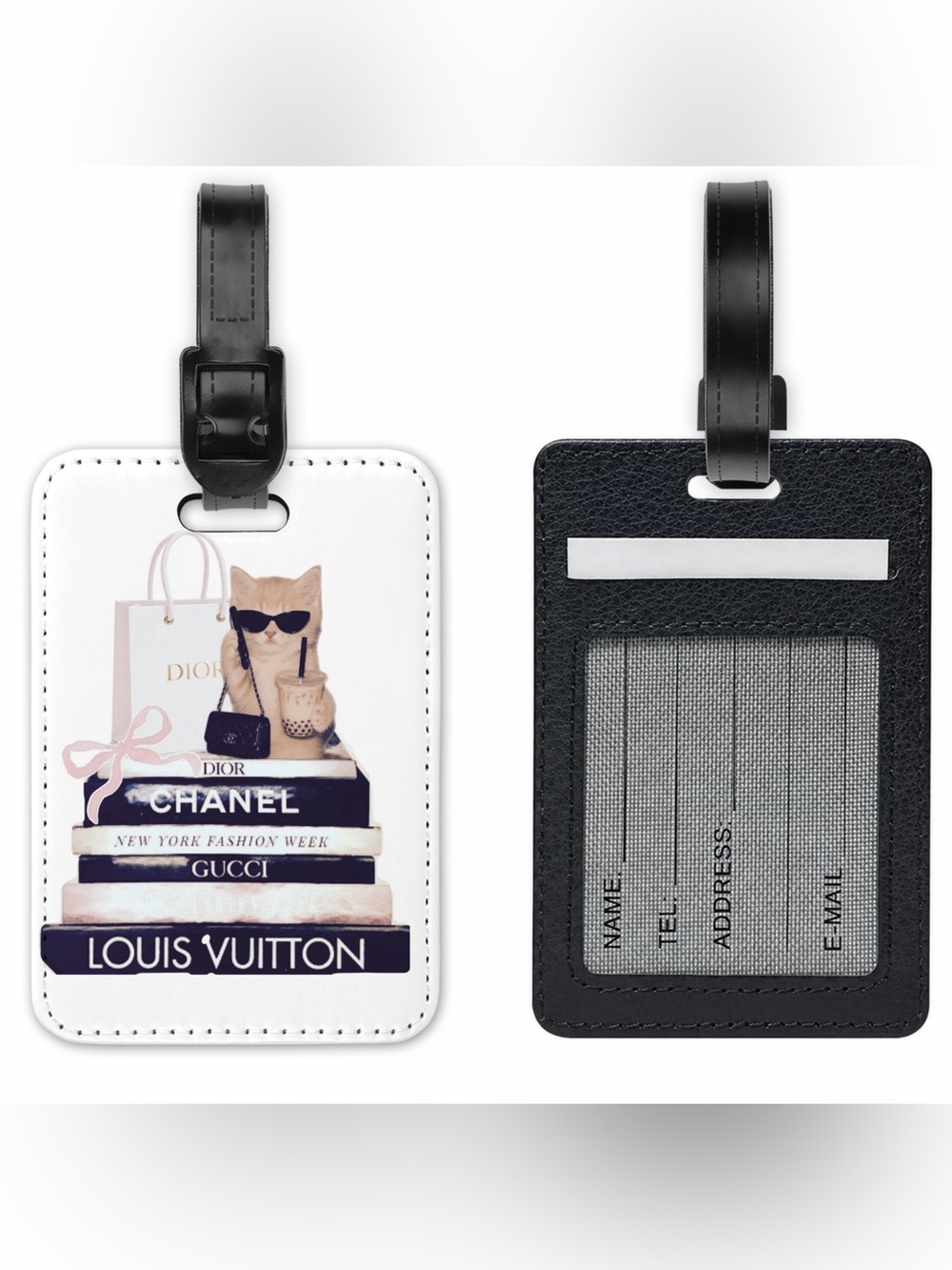HANDMADE FASHION Luggage ID Tag